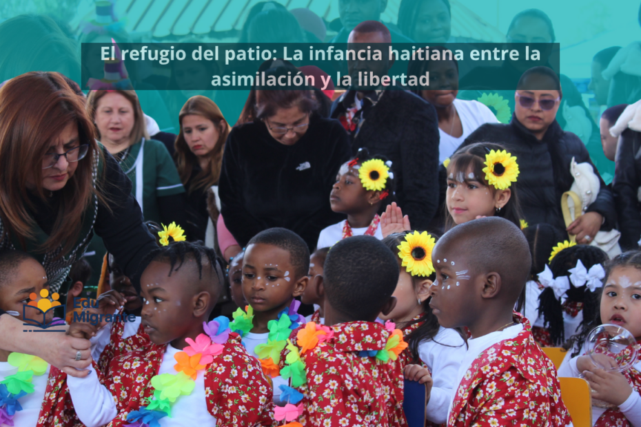 Escolarización de estudiantes haitianos en Chile.